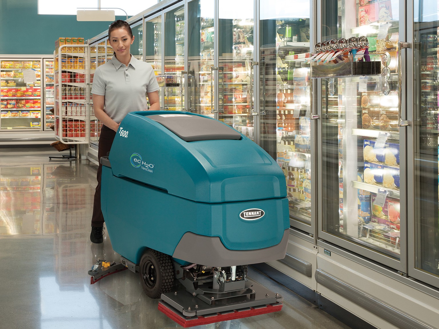 大型超市商场清洁洗地机